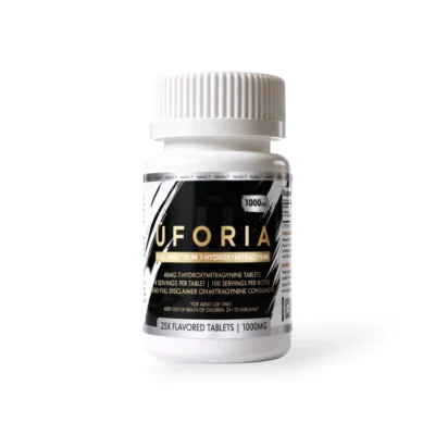 Uforia Full Spectrum 7-Hydroxymitragynine Tablets Black 40mg Per Tablet